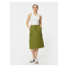 Koton Parachute Skirt with Cargo Pocket Elastic Waist with Stopper