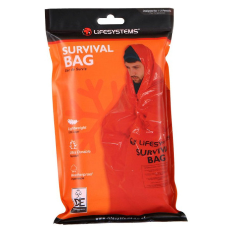 Vak na prežitie Lifesystems Survival Bag Farba: oranžová