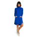 Asymetrické šaty s výstřihem královská modř EU XXL model 15098417 - BeWear