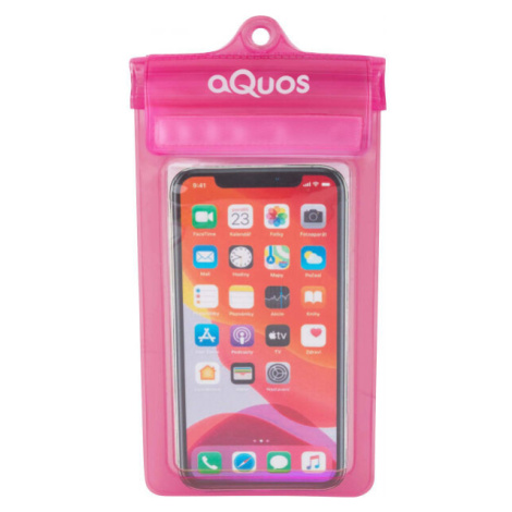 AQUOS PHONE DRY BAG Vodoodolné puzdro na mobil, ružová, veľkosť