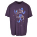 Le Papillon Oversize Tee purplenight