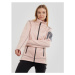 Dámska lyžiarska mikina so zipsom FUNDANGO Antila Fleece Jacket-339-soft pink melange