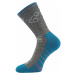 Voxx Virgo Unisex športové ponožky BM000002527300101078 tmavo šedá melé Ii