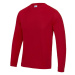 Just Cool Pánske športové tričko s dlhým rukávom Cool T - Ohnivo červená