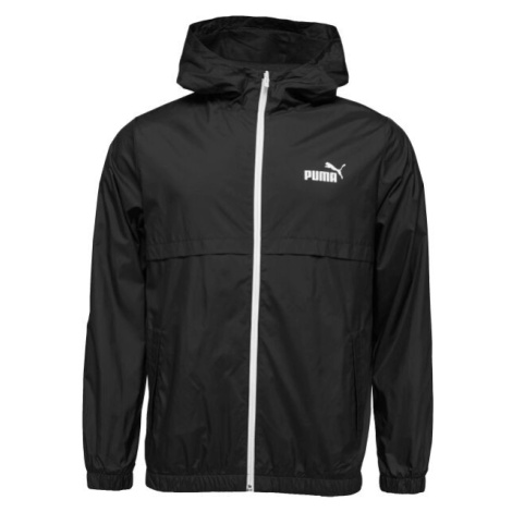 Puma ESS SOLID WINDBREAKER Pánska bunda, čierna, veľkosť