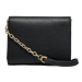 Calvin Klein Veľká dámska peňaženka Re-Lock Trifold Md W/Chain K60K611458 Čierna