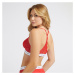 GUESS Belle Triangle Bra Red