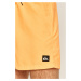 Plavkové šortky Quiksilver oranžová farba