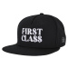 First Class P Cap Black