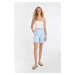 DEFACTO High Waist Wide Leg Shorts