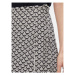 Tommy Hilfiger Trapézová sukňa Seal Aop Wrap Midi Skirt WW0WW40757 Modrá Regular Fit