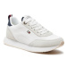 Tommy Hilfiger Sneakersy Flag Knit Runner FW0FW07916 Biela