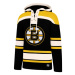 Hockey Sweatshirt 47 Brand Lacer Hood NHL Boston Bruins David Pastrnak 88, XL