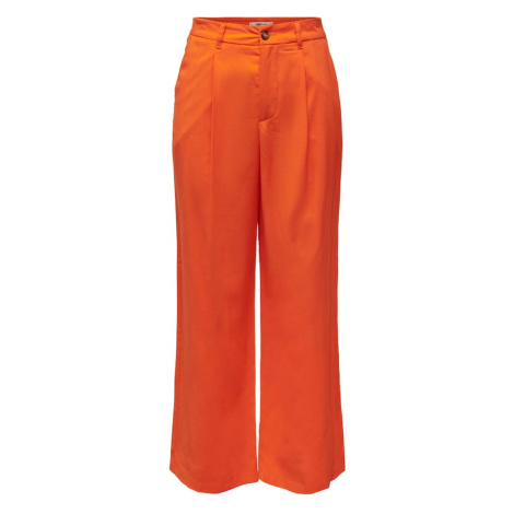 ONLY Plisované nohavice 'Aris'  oranžová