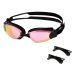 Plavecké brýle NILS Aqua NQG660MAF Racing růžové