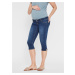 Blue Maternity 3/4 slim fit jeans Mama.licious Lola - Women