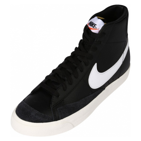 Nike Sportswear Členkové tenisky 'Blazer 77'  biela / čierna