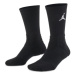 JORDAN pánske ponožky NIKE 1 PACK-Jordan Flight Crew Basketball Socks black