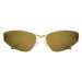 Balenciaga  Occhiali da Sole  BB0335S 003  Slnečné okuliare Zlatá