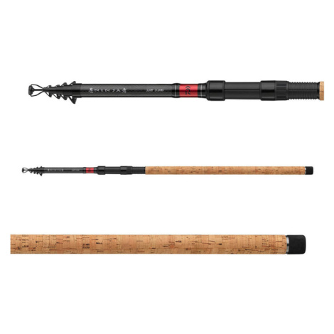 Daiwa prút ninja x tele carp 3 m 2,5 lb 6 dielov