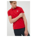 Bavlnené polo tričko Rossignol červená farba, jednofarebné, RLKMY01