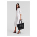 Šaty Karl Lagerfeld Shirt Dress White