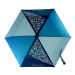 Detský skladací dáždnik s magickým efektom, Blue