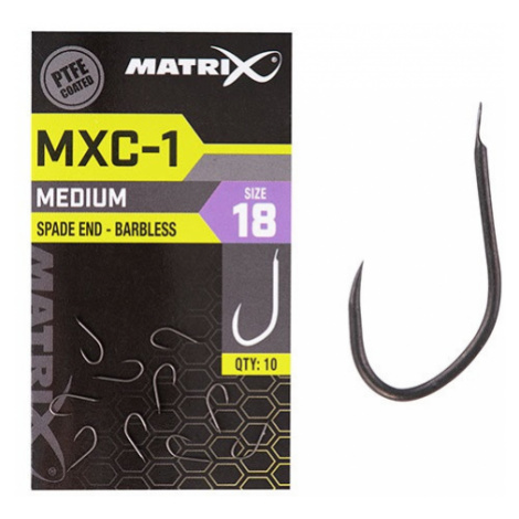 Matrix háčiky mxc-1 barbless spade 10 ks - 20
