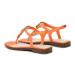 Guess Sandále Miry Made in Italy FL6MRY LEA21 Oranžová