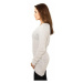 Urban Classics Ladies Long Wideneck Sweater offwhite