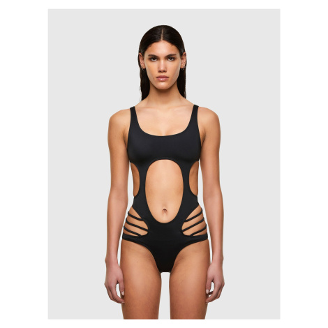 Diesel Plavky - BFSW-MICAELA SWIMSUIT čierne