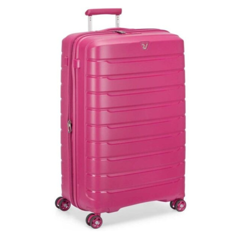 Fialové dámske cestovné kufre