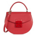 Furla Kabelka - METROPOLIS S TOP HANDLE ROUND - VITELLO NEW CALF červená