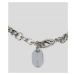 Šperk Karl Lagerfeld K/Id Plaque Bracelet Silver