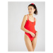 Calvin Klein Swimwear Jednodielne plavky  červená