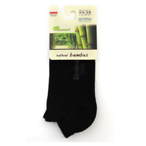 Dámske ponožky 25 black - Skarpol