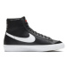 Juniorská vychádzková obuv NIKE Blazer Mid 77 black white team orange