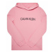 Calvin Klein Jeans Mikina Institutional Logo IU0IU00163 Ružová Regular Fit