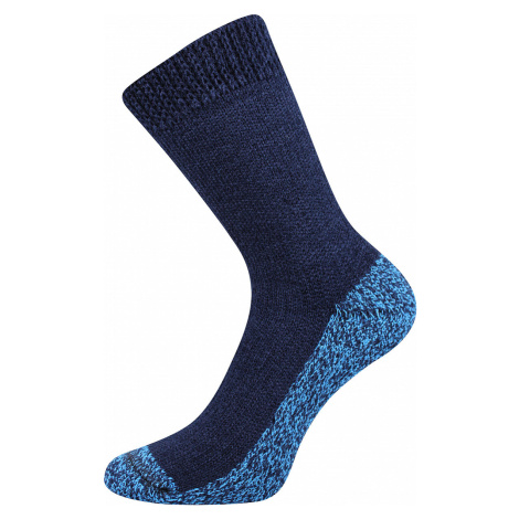 Teplé ponožky Boma tmavomodre (Sleep-blue) L