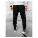 Pánské černé joggers tepláky Dstreet UX4105