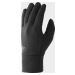 Unisex rukavice 4F H4Z22-REU008 čierne Černá