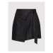 IXIAH Mini sukňa X211-60153 Čierna Regular Fit