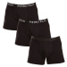 3PACK Men's Boxer Shorts Pietro Filipi Black