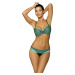 Tyrkysové bodkované bikiny Rosaline Nirvana M-490 (4)