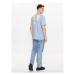 Adidas Tričko Graphic Glide T-Shirt IC5750 Modrá Loose Fit