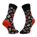 Happy Socks Ponožky Vysoké Unisex CAN01-9300 Čierna