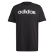 adidas LIN SJ TEE Pánske tričko, čierna, veľkosť