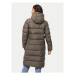 Jack Wolfskin Vatovaná bunda Frozen Palace Coat 1204133 Hnedá Regular Fit