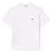 Lacoste  Chest Pocket Cotton T-Shirt White  Tričká a polokošele Biela