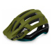 Cyklistická prilba R2 CROSS - green, black, petrol green